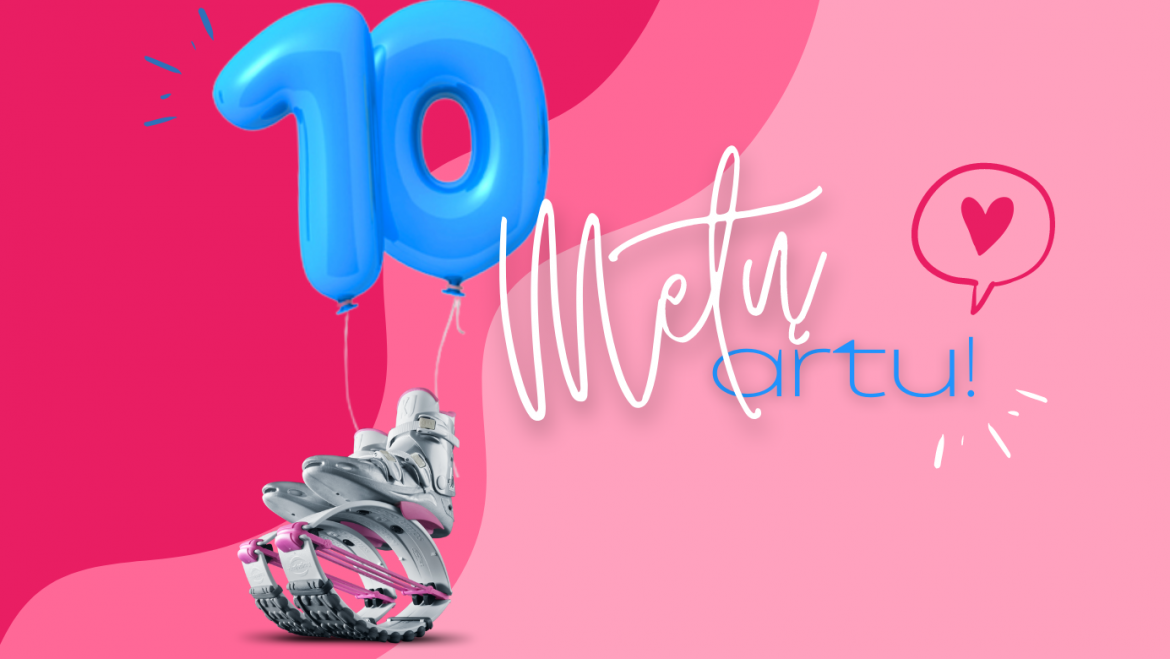 Kangoo Jumps Lietuva švenčia 10-ąjį gimtadienį